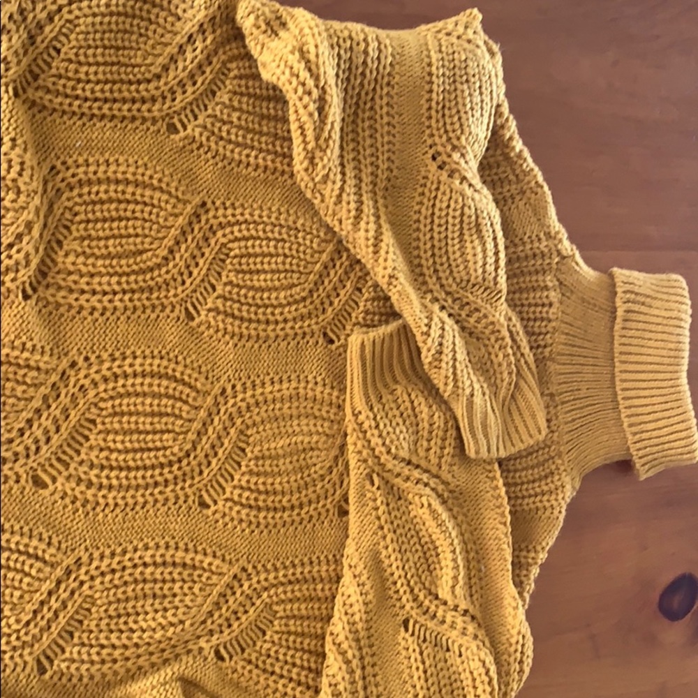 A wide roomy cozy sweater from H&M.